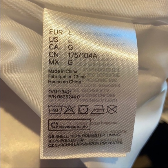 H&M FAUX‎ TEDDY SHEARLING
JACKET LIGHT BEIGE SZ LARGE - Picture 4 of 6